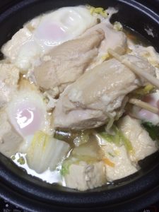 オトコの筋肉鳥鍋