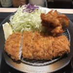 松乃家川越店に行ってきた！ロースかつ&唐揚げ定食【松のや】